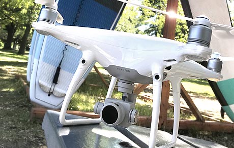 Tournage par drone DJI Phantom 4 au Parc des Rapides de Lasalle